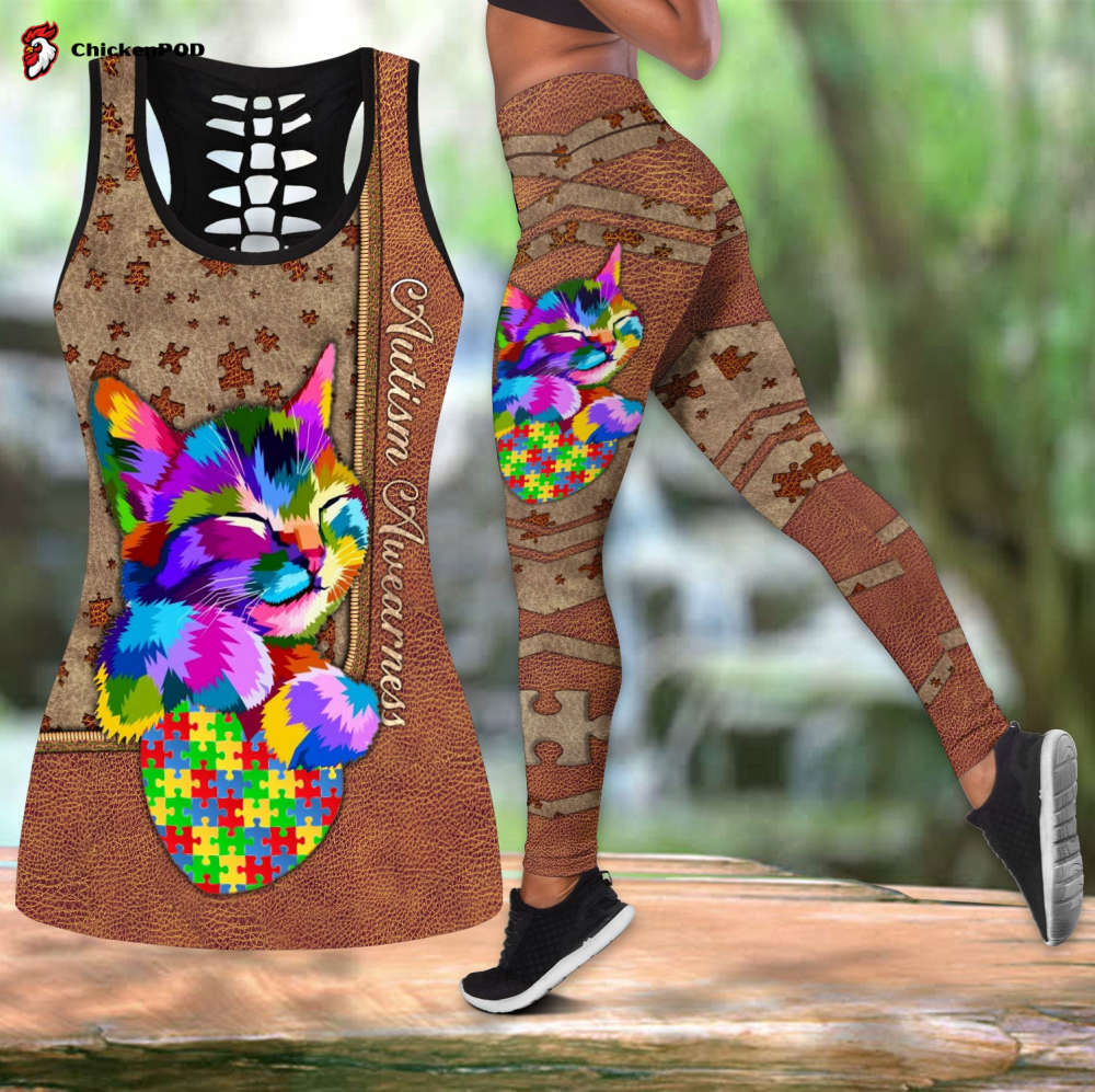 Autism Awearness Combo Legging Tanktop Autism Awearness Combo Legging Tanktop
