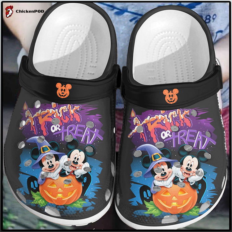 3D Clog Unisex Shoes – Clog Shoes Halloween Mickey And Minnie 3D Clog Unisex Shoes – Clog Shoes Halloween Mickey And Minnie