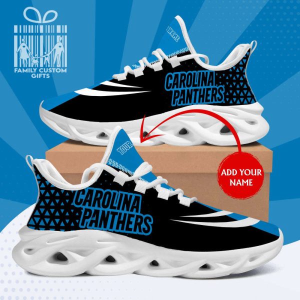 Carolina Panthers Custom Personalized Max Soul Sneakers Running Sport Shoes For Men Women