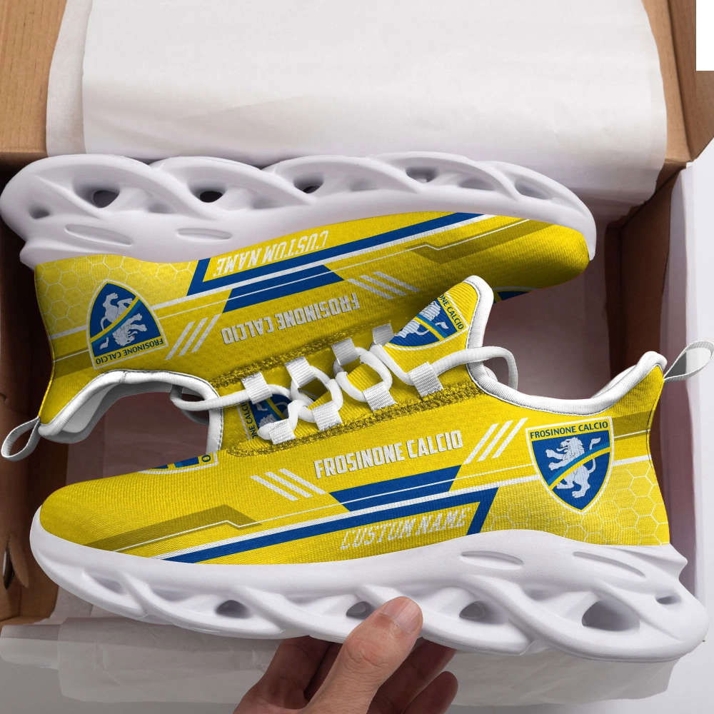 Frosinone Calcio Custom Personalized Max Soul Sneakers Running Sports Shoes For Men Women Frosinone Calcio Custom Personalized Max Soul Sneakers Running Sports Shoes For Men Women