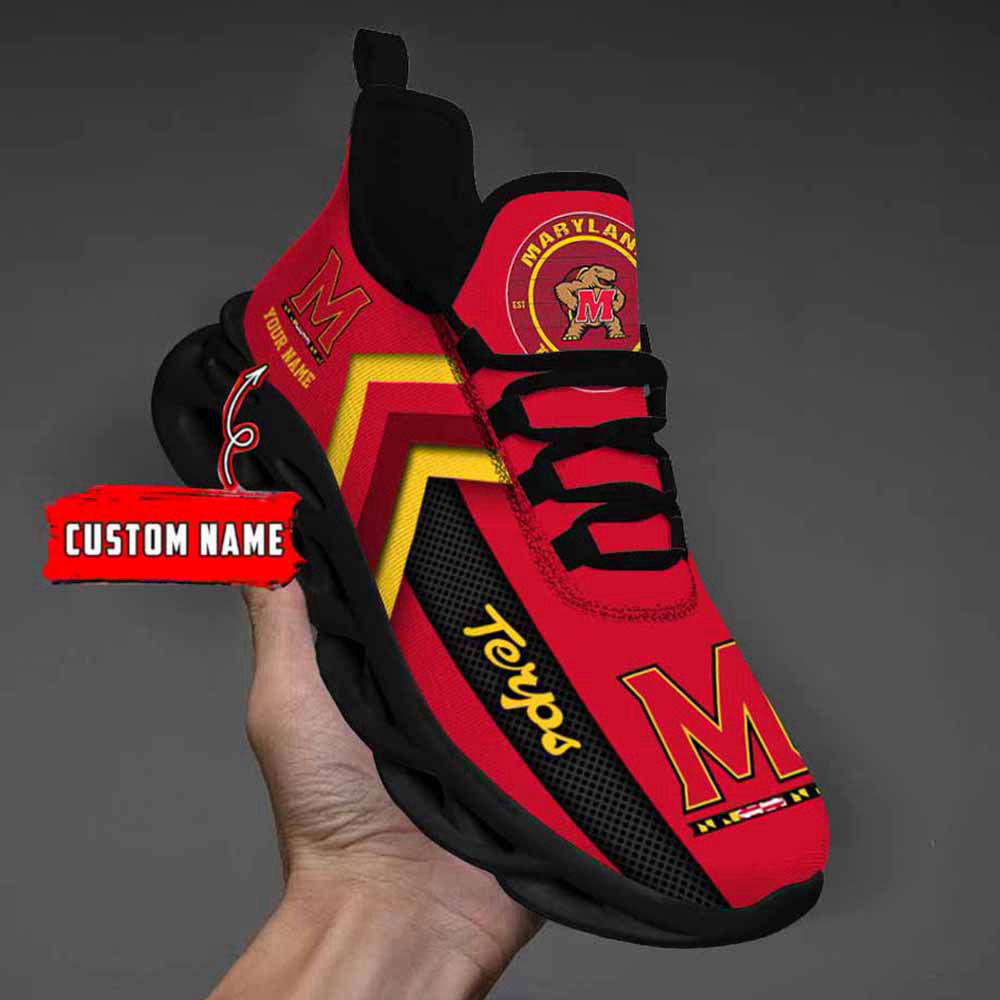 Ncaa Maryland Terrapins Custom Name Max Soul Shoes Chunky Sneakers For Men Women Ncaa Maryland Terrapins Custom Name Max Soul Shoes Chunky Sneakers For Men Women