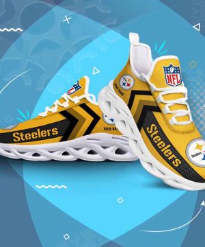 Nfl Pittsburgh Steelers Custom Name Max Soul Shoes Chunky Sneakers For Men Women 6 Nfl Pittsburgh Steelers Custom Name Max Soul Shoes Chunky Sneakers For Men Women 5