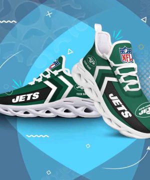 Nfl New York Jets Custom Name Max Soul Shoes Chunky Sneakers For Men Women 6 Nfl New York Jets Custom Name Max Soul Shoes Chunky Sneakers For Men Women 5