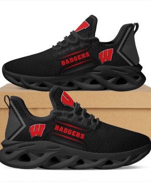 Wisconsin Badgers Max Soul Sneakers Running Sports Shoes For Men Women 4 Wisconsin Badgers Max Soul Sneakers Running Sports Shoes For Men Women 3