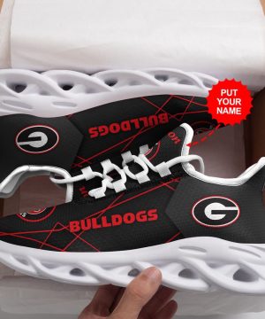 Personalized Name Georgia Bulldogs Max Soul Sneakers Running Sports Shoes For Men Women