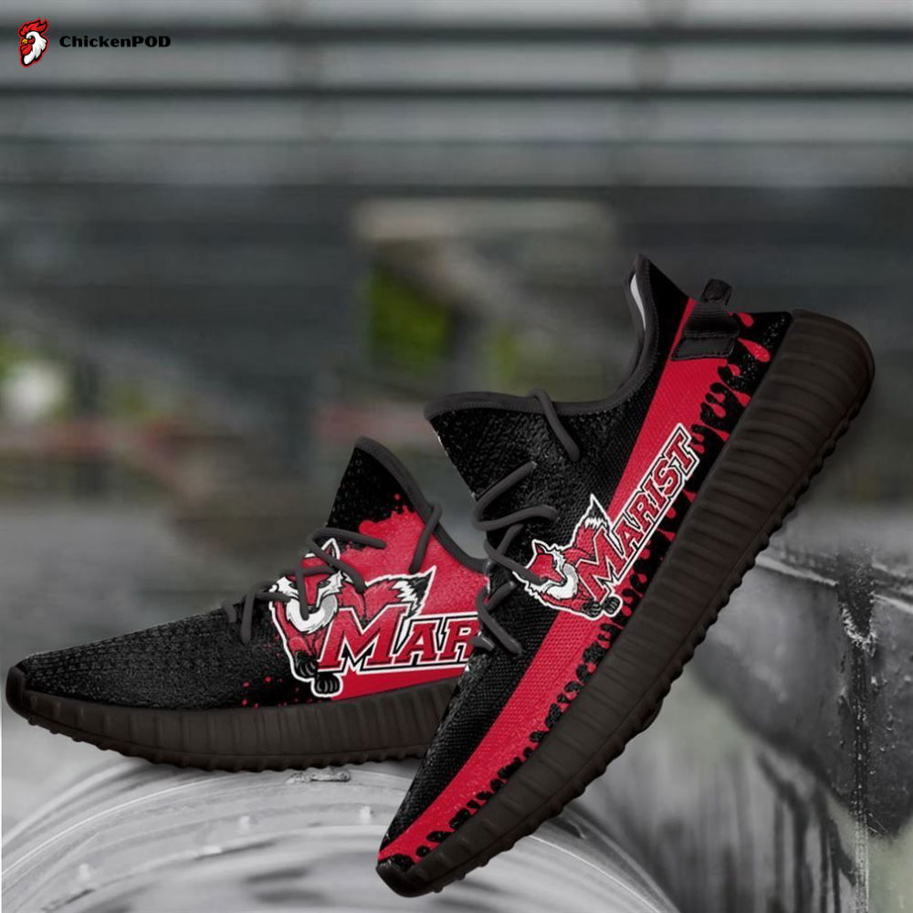 Marist Red Foxes Ncaa Yeezy Sneaker For Fans Marist Red Foxes Ncaa Yeezy Sneaker For Fans
