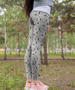 3D All Over Print Hunting Beer Legging 3D All Over Print Hunting Beer Legging