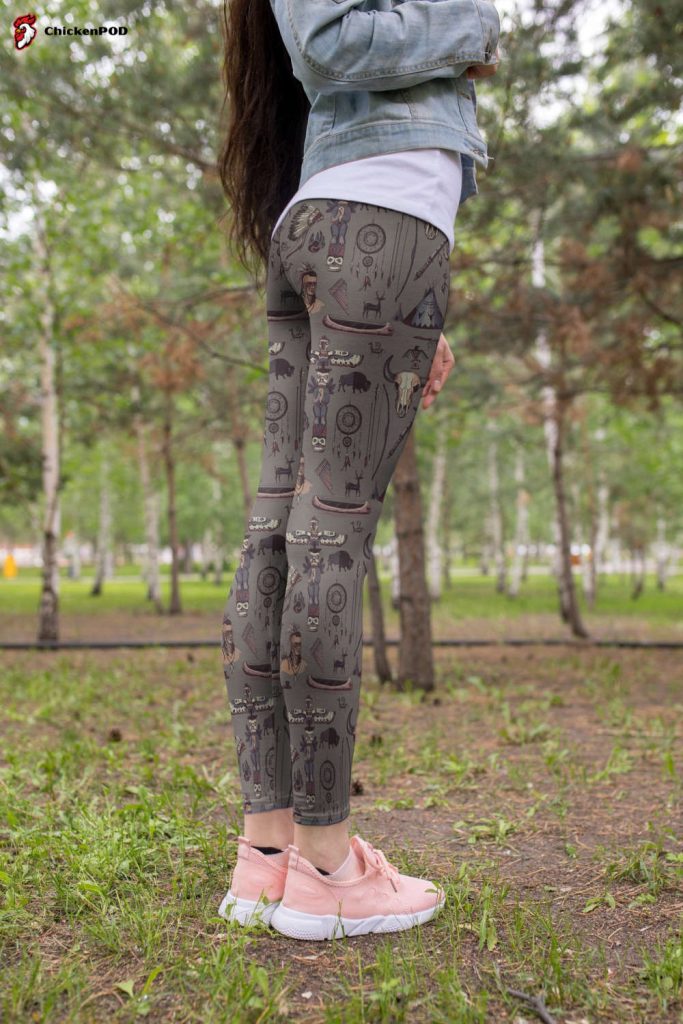 3D All Over Print Hunting Buffalo Legging 3D All Over Print Hunting Buffalo Legging