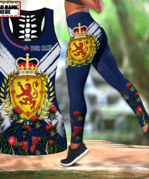 Custom name legging + hollow tank combo Custom name legging + hollow tank combo