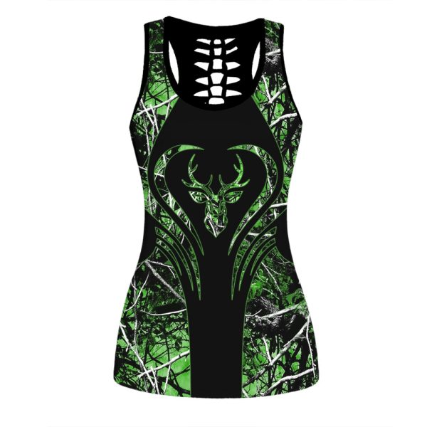 Deer Hunting Combo Tank + Legging Tt210314