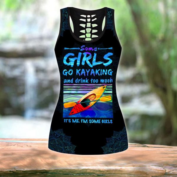 Go Kayaking Custom Name Legging + Hollow Tank Combo