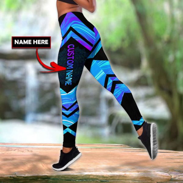 Go Kayaking Custom Name Legging + Hollow Tank Combo
