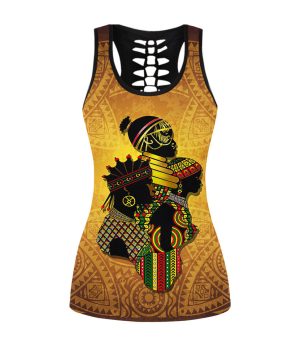 Juneteenth Custom Name African American Combo Legging + Tank Top 6 Juneteenth Custom Name African American Combo Legging + Tank Top 5