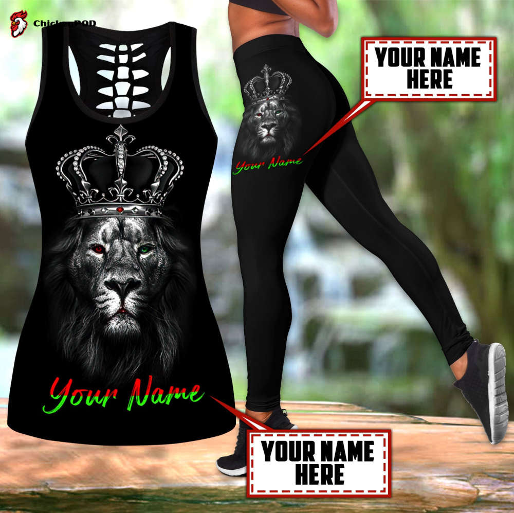 Juneteenth Custom Name African American Combo Legging Tank Top Juneteenth Custom Name African American Combo Legging Tank Top