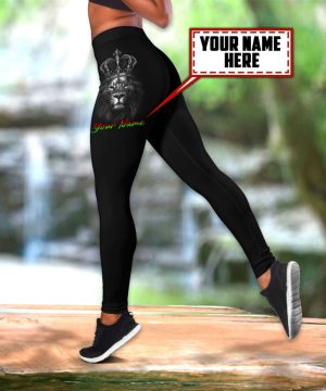 Juneteenth Custom Name African American Combo Legging Tank Top 2 Juneteenth Custom Name African American Combo Legging Tank Top 1