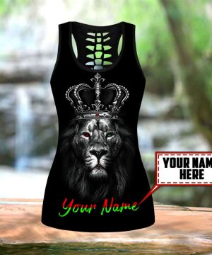Juneteenth Custom Name African American Combo Legging Tank Top 4 Juneteenth Custom Name African American Combo Legging Tank Top 3
