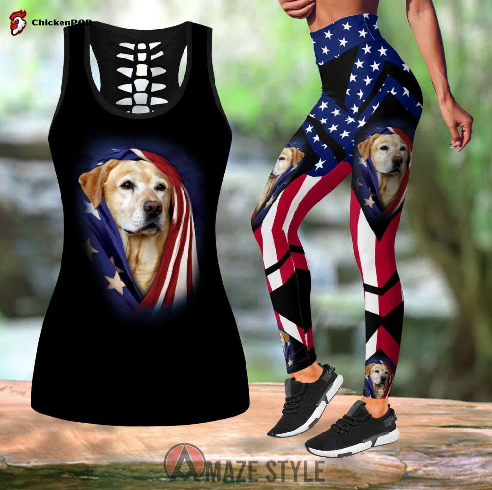 Labrador Retriever Combo Tank + Legging Tr240304 Labrador Retriever Combo Tank + Legging Tr240304