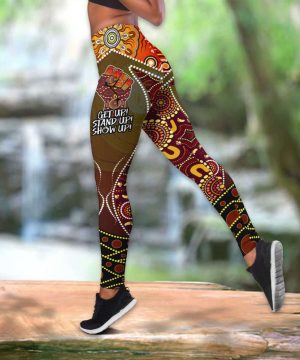 Naidoc Week 2022 Aboriginal Indigenous Get Up! Stand Up! Show Up! Combo Legging Tanktop 2 Naidoc Week 2022 Aboriginal Indigenous Get Up! Stand Up! Show Up! Combo Legging Tanktop 1