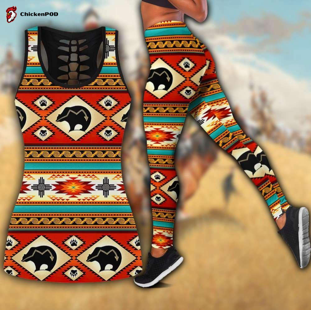 Native American Legging + Hollow Tank Combo Native American Legging + Hollow Tank Combo