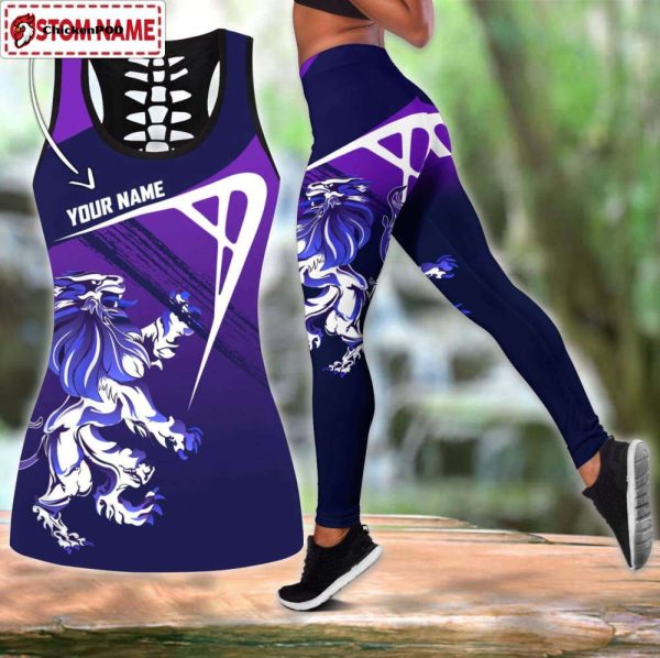 Scotland Custom Name Legging + Hollow Tank Combo