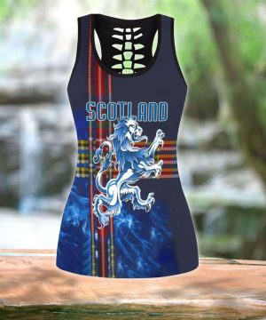 Scotland Legging + Hollow Tank Combo Custom Name 2 Scotland Legging + Hollow Tank Combo Custom Name 1