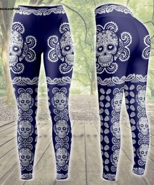 Sugar Skull Pattern Premium Legging 16072109.CTA